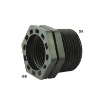 Réduction simple Male / Femelle bsp ø a: 1''1/4 ø b: 3/4''