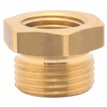 Druckluft Reduziernippel Mit Ig 1/8' Und Ag 1/4' Aus Messing