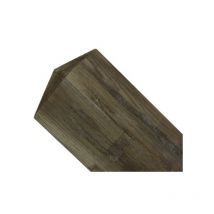 Cannock Gates - Drayton Shaped Pyramid Top Post - Pressure Treated Scandinavian Redwood - L125 x W125 x H1525 mm