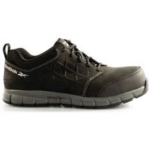 Reebok R1036 Black Trainer Shoes - Size UK4