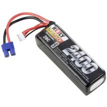 Reely - Batteria ricaricabile LiPo 11.1 v 2400 mAh Numero di celle: 3 20 c Softcase EC3