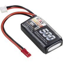 Batteria ricaricabile LiPo 7.4 v 500 mAh Numero di celle: 2 25 c Softcase bec - Reely