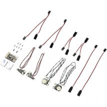 Eclairage led 4.8 - 5.5 v für Traxxas TRX-4 Crawler RE-7600851 S228942 - Reely