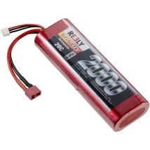 Modellbau-Akkupack (LiPo) 7.4 v 2000 mAh Zellen-Zahl: 2 20 c Hardcase T-Stecksystem - Reely