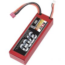Modellbau-Akkupack (LiPo) 7.4 v 3700 mAh Zellen-Zahl: 2 20 c Stick Hardcase T-Stecksystem - Reely