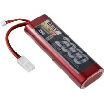 Reely Pack de batterie (LiPo) 7.4 V 2000 mAh Nombre de cellules: 2 20 C hardcase fiche Tamiya mâle X945112