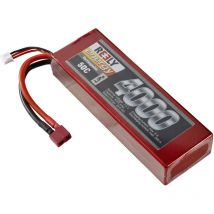 Pack de batterie (LiPo) 7.4 v 4000 mAh Nombre de cellules: 2 50 c hardcase système d'enfichage en t X960292 - Reely