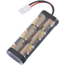 Pack de batterie (NiMh) 7.2 v 5000 mAh Nombre de cellules: 6 stick fiche Tamiya mâle X960232 - Reely