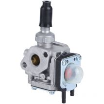 Lycxames - Reemplazo de carburador para cortacésped para herramientas de jardinería al aire libre, compatible con motores Th43 y Th48