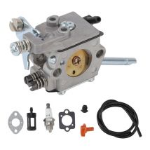 Reemplazo de carburador para desbrozadora Lycxames 4126 120 0600, línea de combustible, bujía y kit de filtro para Stihl