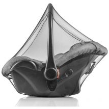 Moustiquaire bébé pour cosy noir