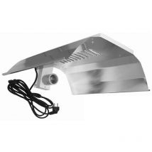 Réflecteur lisse renforcé et câblé pour cfl de 125w à 300w