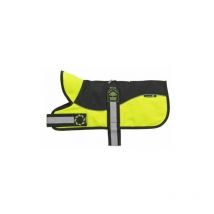 Outhwaite - Reflective Black Hi Viz Padded Harness Coat 46cm - 260620