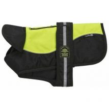 Outhwaite - Reflective Hi Viz Black Padded Underbelly Harness Coat 36cm - 260628
