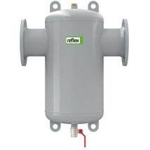 Reflex Exdirt D 50 Schmutzabscheider mit Flansch – Stahl – DN 50 – 350 mm – 10 bar – 0,10 m³/h – geeignet für Wasser/Glykolgemisch