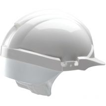 Centurion - Reflex White Mid-peak Helmet with Silver Rear Reflective Flash S12WSA