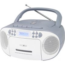 Cd-radio Dab+, Ukw, Dab Aux, Cd, Kassette, Usb Weiß, Blau - Reflexion