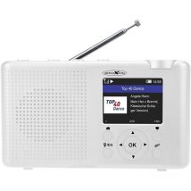 Reflexion - TRA23i/WH Radio de table Internet Internet, dab+, dab, fm Bluetooth, radio internet, dab+, fm rechargeable blanc C069042