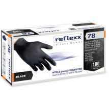 Reflexx R78 Guanti Nitrile No Polvere 100% Latex Free 4gr Cat.3 100 Pezzi Xs