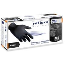 Gants En Nitrile Reflexx R78 Sans Poudre 100 % Sans Latex 4 G Cat. 3 100 Pièces Xs