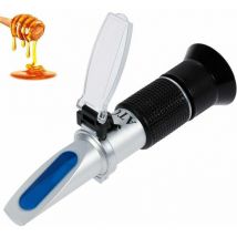 Réfractomètre Manuel pour déterminer brix 0-40% Miel Condensation Lait Huiles Végétales, Sirop de sucre Fruit Confiture Mélasse