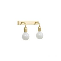 Regal Lampada da parete Ottone Lucido 2x E27, IP44