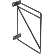Regalkonsole RK12 schwarz Regalwinkel Regalträger Regalstütze Wandkonsole von sotech