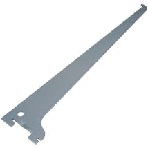 Regalsystem Grau 1-reihig ohne Schiene 20 cm – elegante Lösung für Aufbewahrung – DOMAX