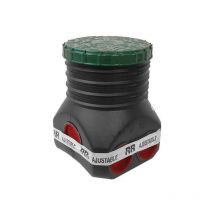 Rikutec - Regard répartition épandage ajustable 1 entrée 6 sorties RR450