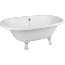 Polysan - regata Freestanding Bath 175x85x61cm, White Legs, White