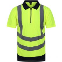 Regatta - 207 60 Wicking Polo Shirt High Viz Hi Vis Yellow Medium TRS189 207 60