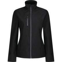 Regatta TRA616 Honestly Made Womens Soft Shell Black (20)