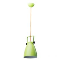Regenbogen - 497011801 - 'Pop' metal pendant light Ø21cm E27 max.60W IP20 hof - Green