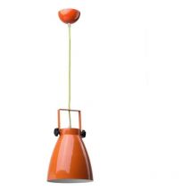 Regenbogen - 497011901 - Megapolis Hanging Lamp Ø21cm - 1 x 60W E27 - Orange