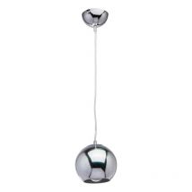 Mw-light - Regenbogen 663011001 - Megapolis Pendant Lamp Ø14cm - E27 40W - Chrome