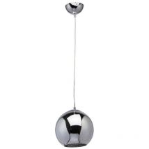 Mw-light - Regenbogen 663011201 - Megapolis Pendant Lamp Ø20cm - E27 40W - Chrome