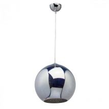 Regenbogen - 663011401 - Lámpara Colgante Megapolis Ø25cm - 1x40W E27 IP20 - Cromo