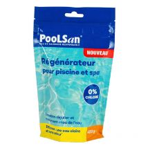 Bsi Poolsan Recharge Sans Chlore - Régénérateur pour Désinfection Eau Piscine ou Spa - Sachet 400g