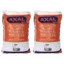 Axal - Regeneriersalz 2 x 25 kg Salztabletten für Enthärtungsanlagen
