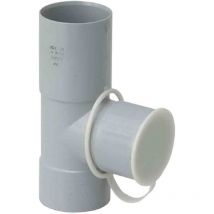 Girpi Regenwasserauffangrinne – grau – 80mm Durchmesser – Auslass 50mm Durchmesser