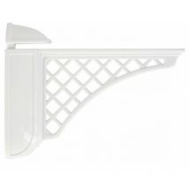 Porte-étagère art.42431 77x125 mm blanc