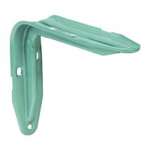 Mensola europa argento - mm.150x32x110h. colore argento