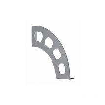 Bolis Italia - reggimensola boomerang 180X190 mm argento 5 cp