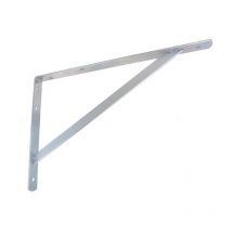 Reggimensola 'industriale' - 33 x 50 cm. - zincato