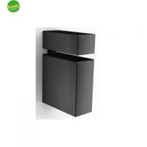 Reggimensola Kube – Metallo – Finitura nera – 30 Kg – 7 x 3 x 13,5 cm