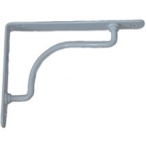 Samit - reggimensola metallo bianco 13X23 cm