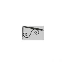 Reggimensola rustica Ideal Star 30x25 cm - argento martellato