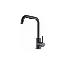 Reginox - Nera Single Lever Kitchen Mixer Tap - Matt Black - nera mb