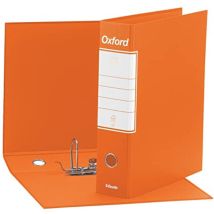Registratori Oxford Arancio – 208937 – Ideali per organizzare documenti e materiali di lavoro – 1 pz