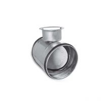 Registre de réglage galva à joint étanche 150 mm - REDAJE150 - REGGALDAJE150 Econoname REGGALDAJE150